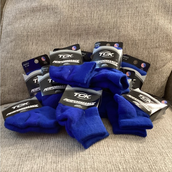 TCK Performance Blue Socks - Picture 4 of 4